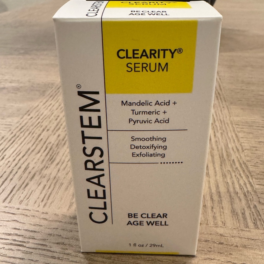 CLEARSTEM CLEARITY Serum - Bright Yellow and White